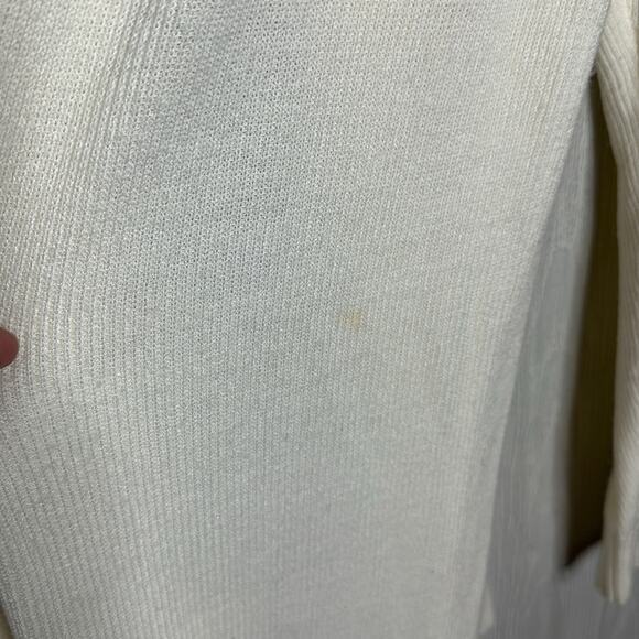 Sweaty Betty Cream Open Long Cardigan size Medium - Picture 6 of 7